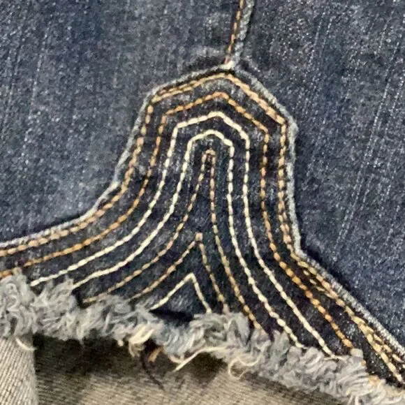 NWT YMI Denim Jean Shorts 3X Plus Embroidered - Picture 14 of 16